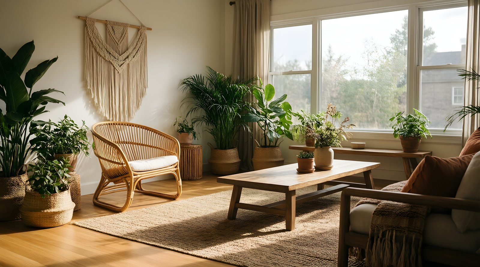 Boho living room